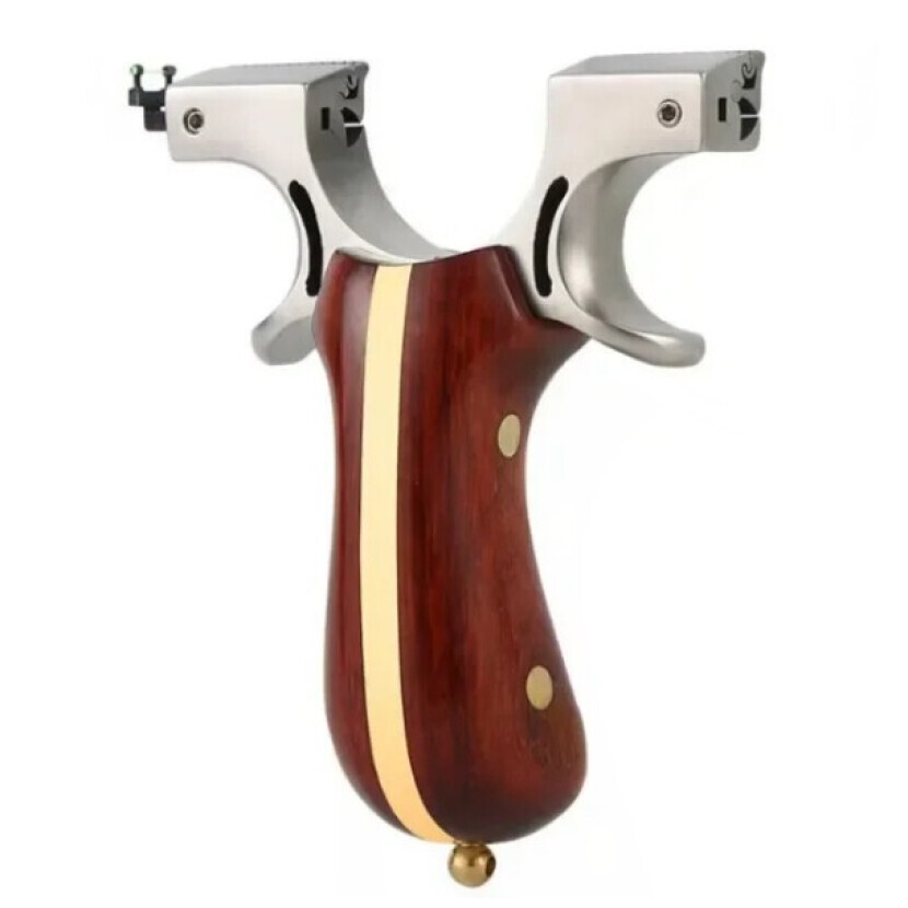 Prak nerezový Shaobo Dragon s pouzdrem - stříbrný-hnědý