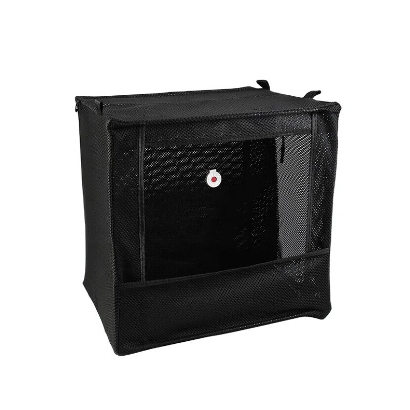 Skládací střelecký box pro praky - černý