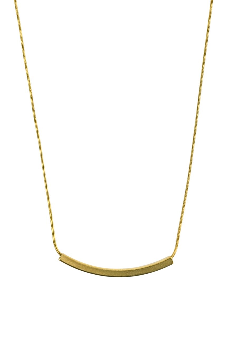 Victoria Walls Elegantní pozlacený náhrdelník Valenne Gold VWN260627G