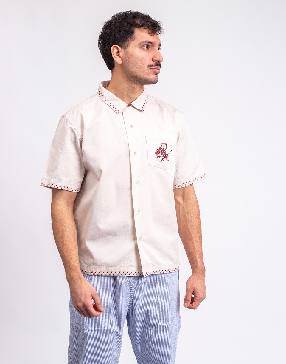 Service Works Border Shirt OFF WHITE M