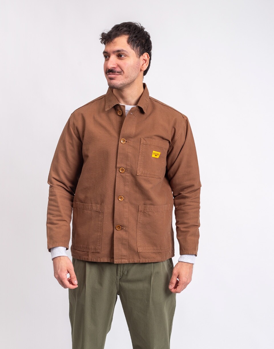 Service Works Canvas Chore Shirt BARK M