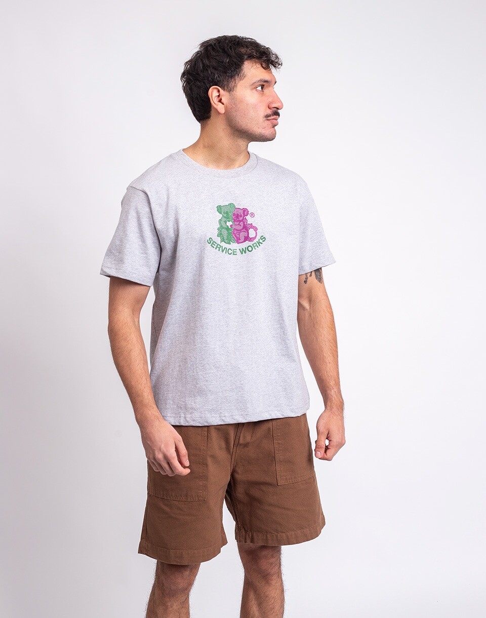 Service Works Family Fruit Tee HEATHER GREY M