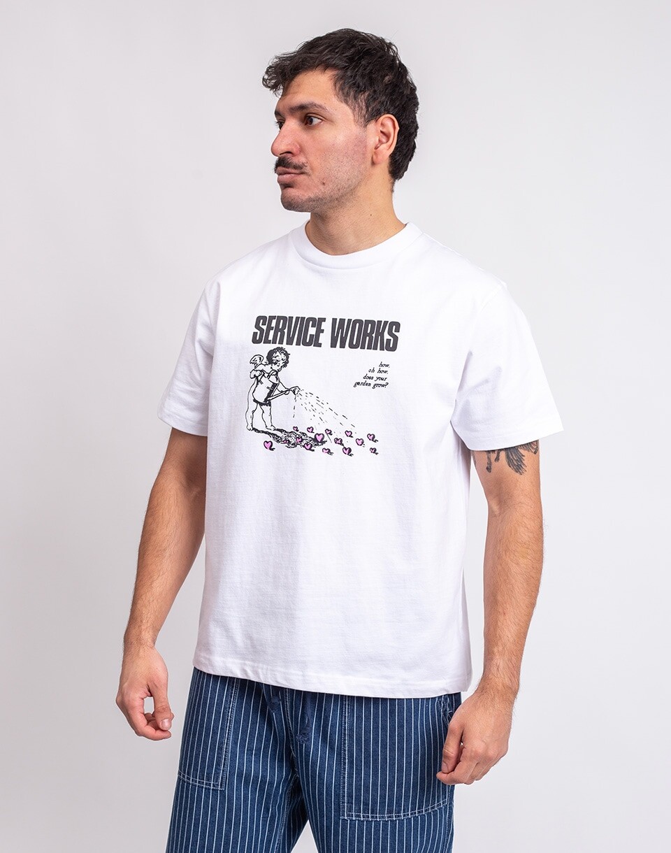 Service Works Garden Tee WHITE L