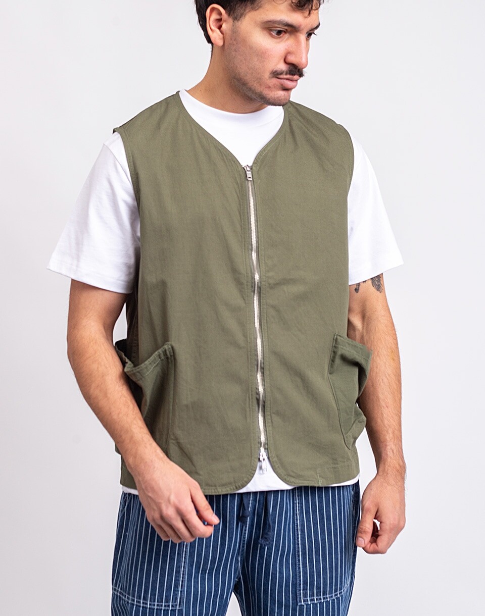 Service Works Gardener Vest OLIVE M