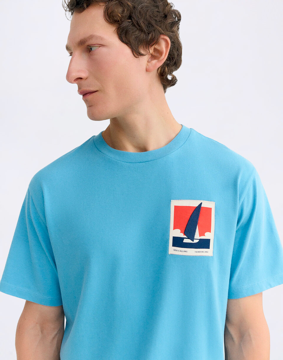 Thinking MU Optimist Dark Dusk Zach Tee BLUE S