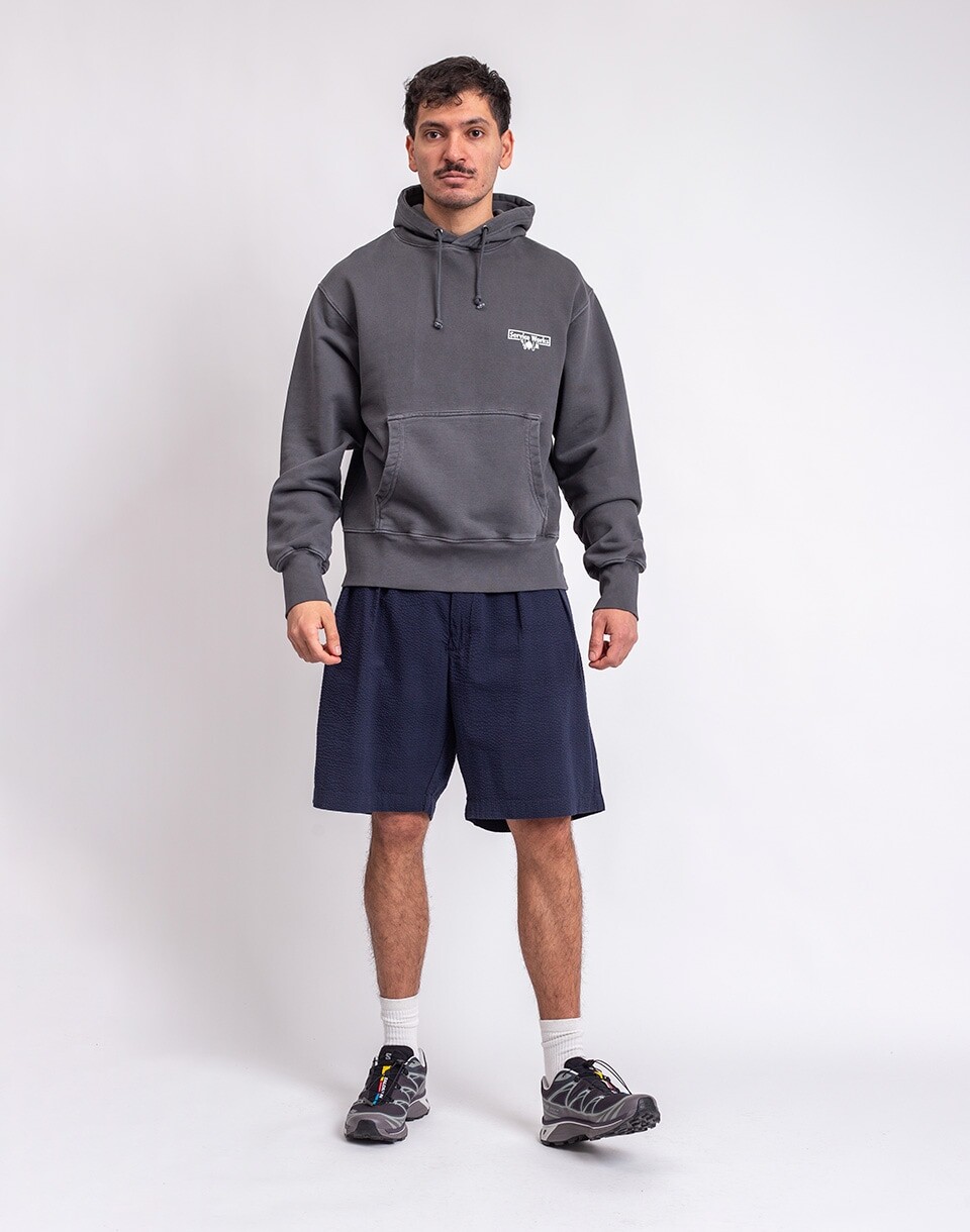 Service Works Seersucker Part Timer Shorts DARK NAVY M