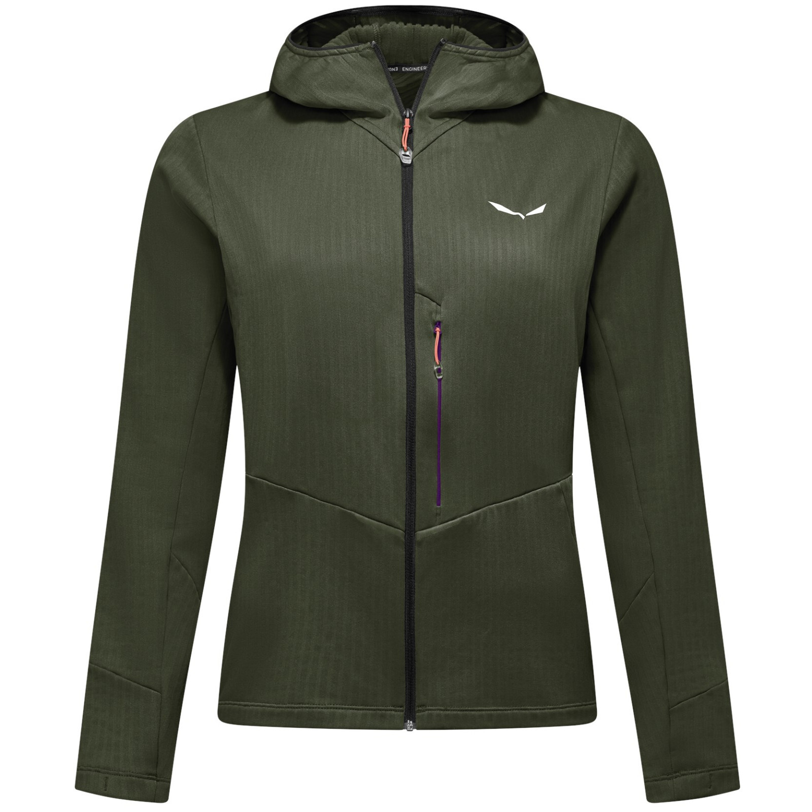 Dámská funkční mikina Salewa Pedroc Pl 3 Hd Jacket W Velikost: L / Barva: zelená