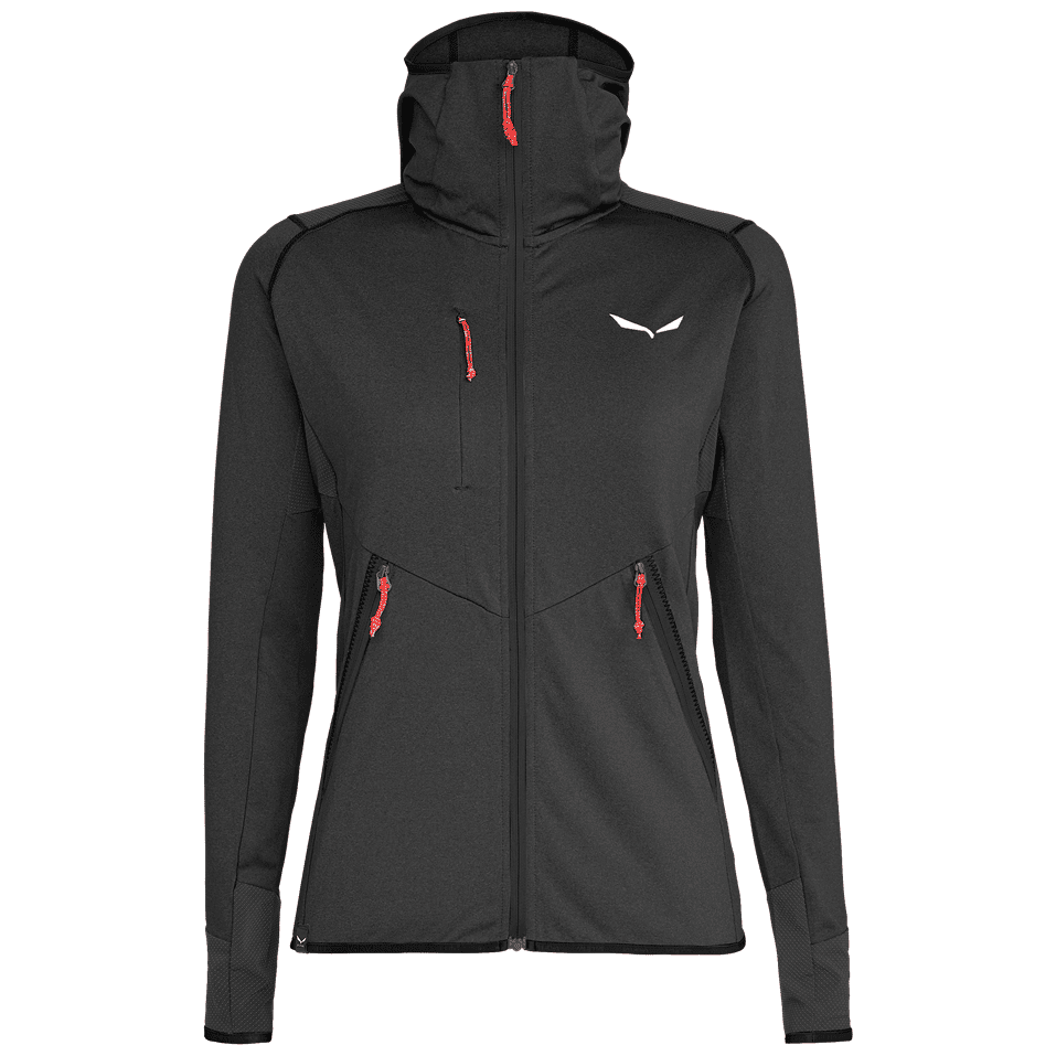 Dámská bunda Salewa Agner Hybrid Pl/Dst W Fz Hdy Velikost: L / Barva: černá