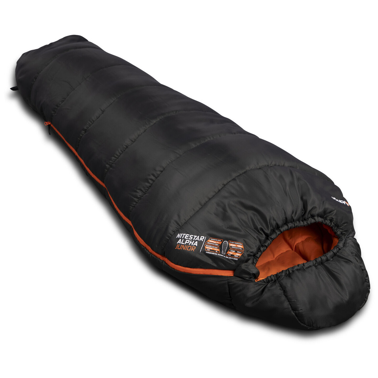 Dětský spacák Vango Nitestar Alpha Junior Barva: černá