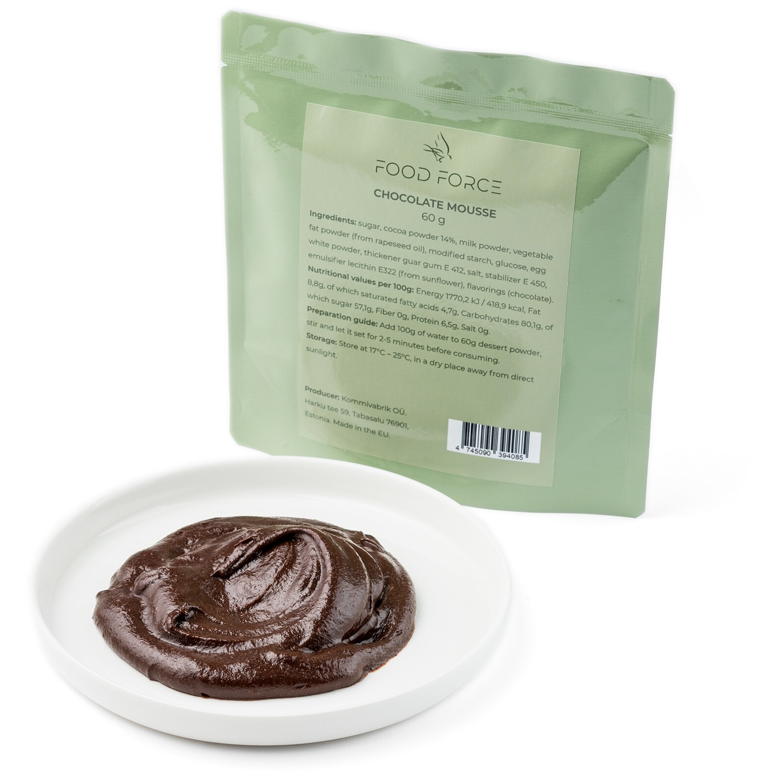 Dezert Food Force Čokoládová pěna 60 g