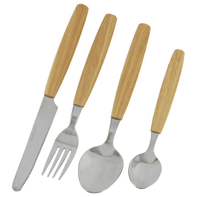 Sada příborů Outwell Cordona Box Cutlery Set Barva: hnědá/stříbrná