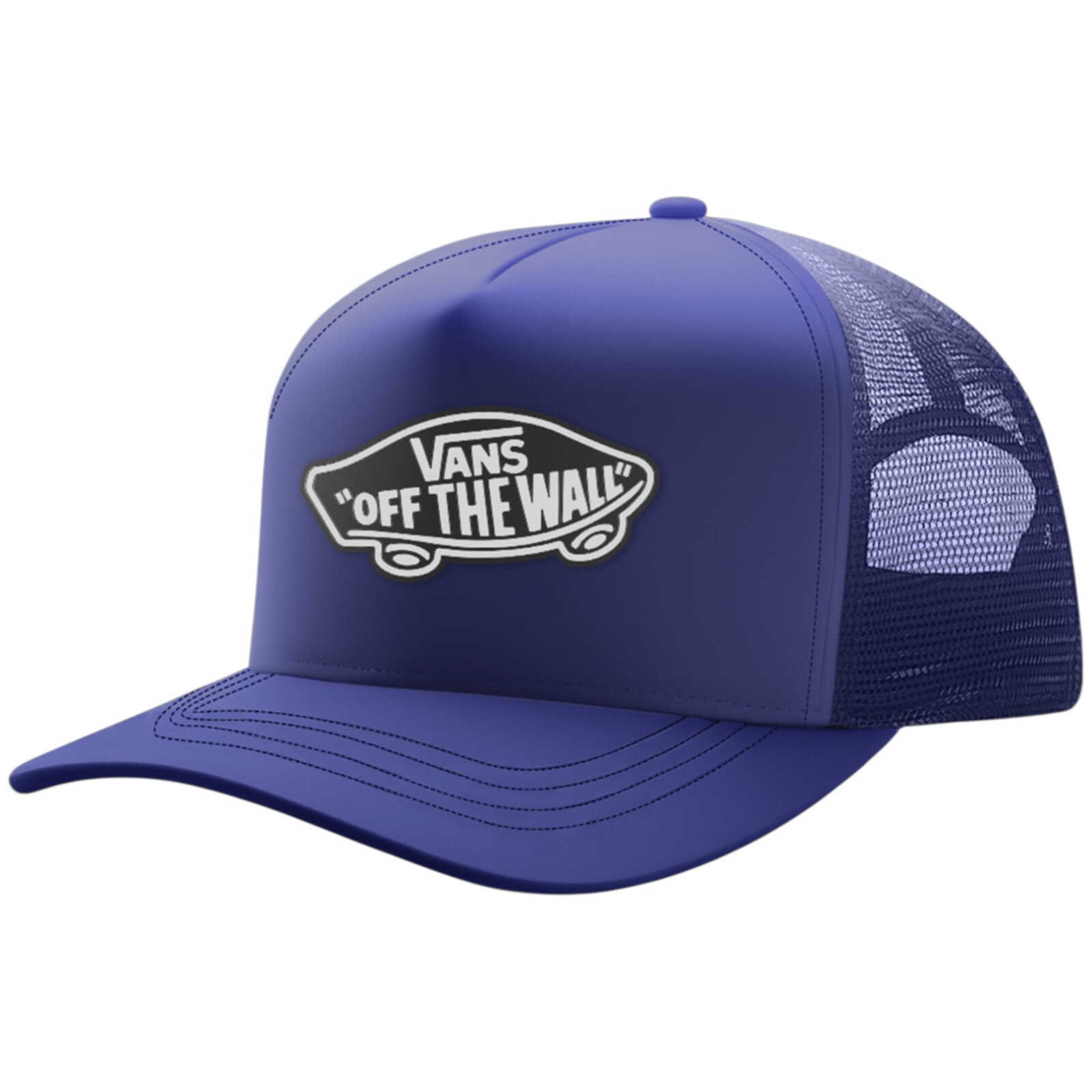 Dětská kšiltovka Vans Classic Patch Curved Bill Trucker Barva: tmavě modrá