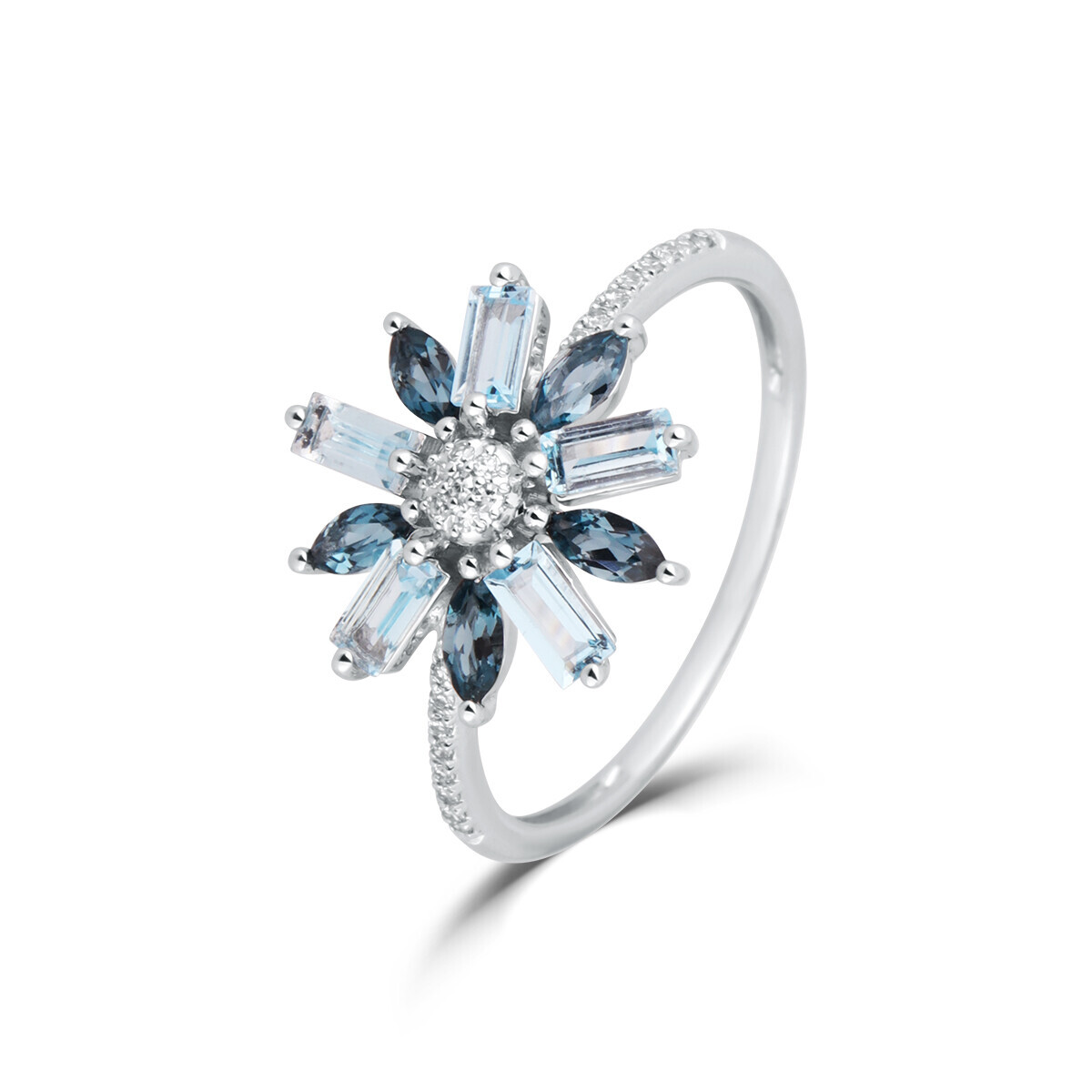 Prsteny s přírodními kameny 324-478-7639 56-2.20g