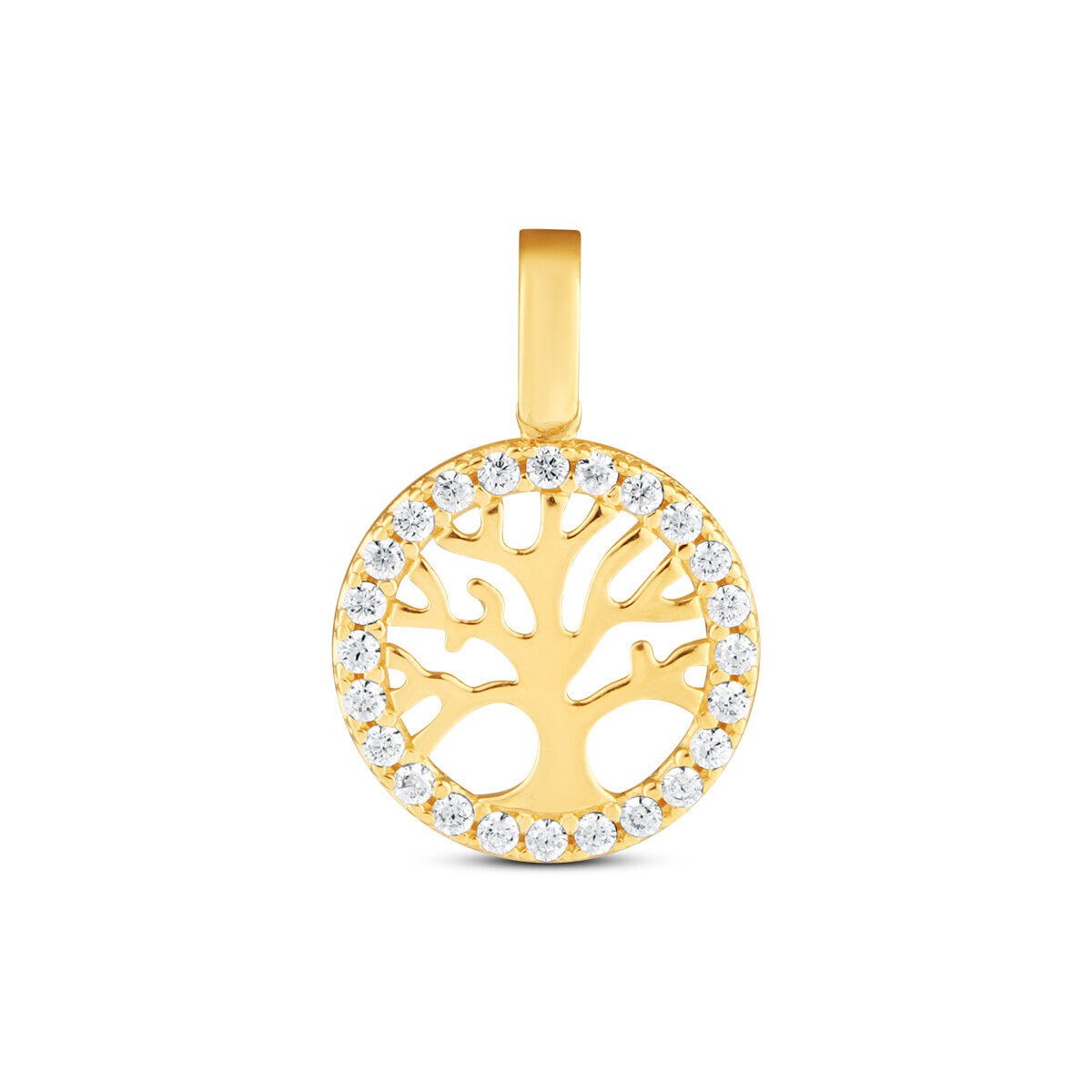 Přívěsek se syntetickými kameny 246-087-002609 0.85g