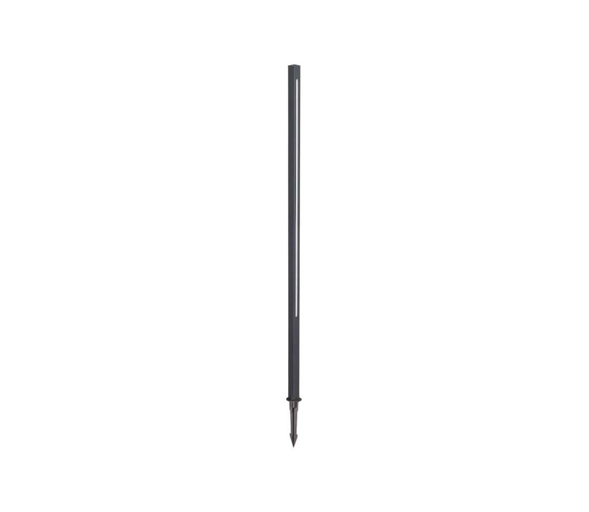 Ideal Lux - LED Venkovní lampa JEDI LED/19W/230V 120 cm CRI 90 IP65 antracit 306797