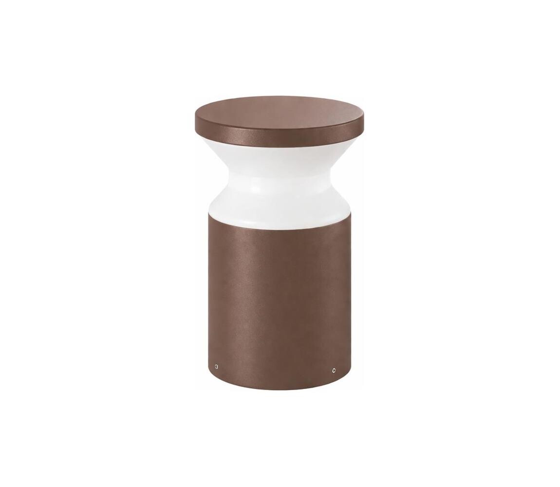 Ideal Lux - Venkovní lampa TORRE 1xE27/15W/230V 22 cm IP65 hnědá 321981