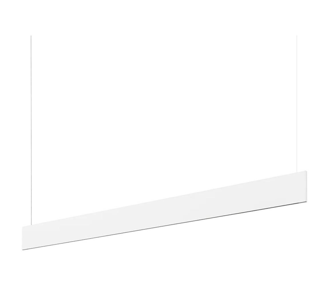 Ideal Lux - LED Lustr na lanku STEEL LED/24W/230V 3000K CRI 90 120 cm bílá 367019