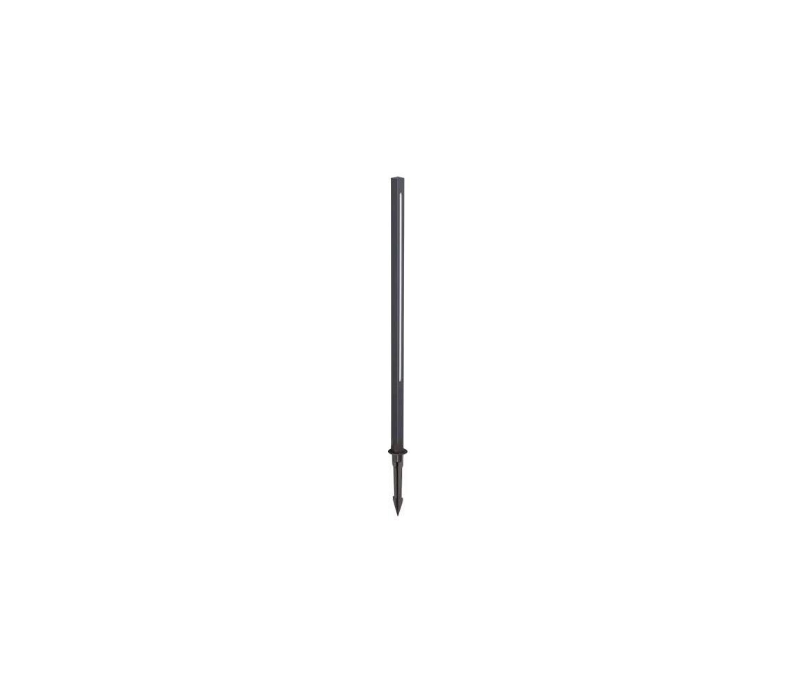 Ideal Lux - LED Venkovní lampa JEDI LED/12W/230V 80 cm CRI 90 IP65 antracit 306780