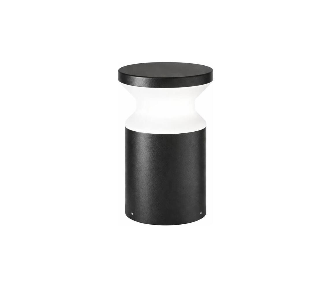 Ideal Lux - Venkovní lampa TORRE 1xE27/15W/230V 22 cm IP65 černá 186979