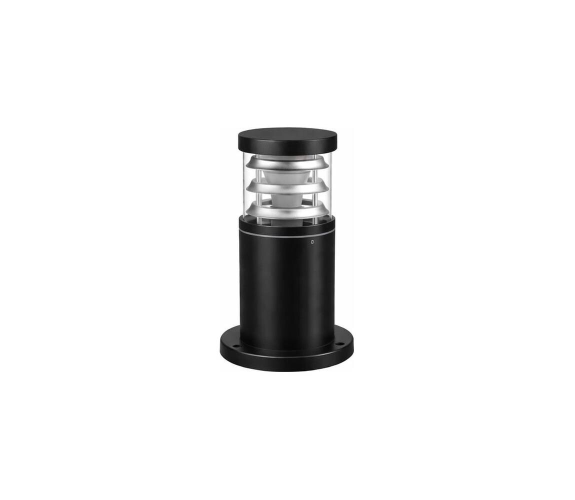 Ideal Lux - Venkovní lampa TRONCO 1xE27/42W/230V 25 cm IP65 černá 369846