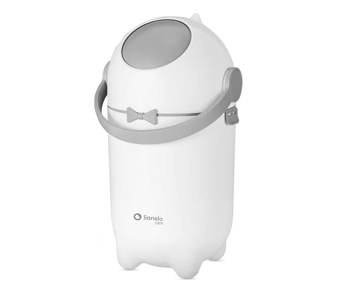 Lionelo - Koš na pleny PUREBIN 10 l White 5903771725385