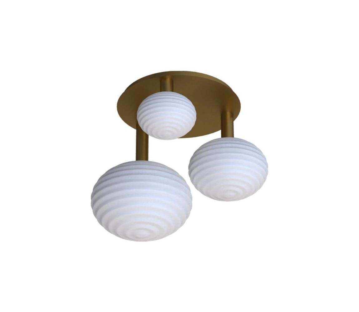 Eglo 300498 - Přisazený lustr ERCALTO 3xE27/25W/230V zlatá 300498