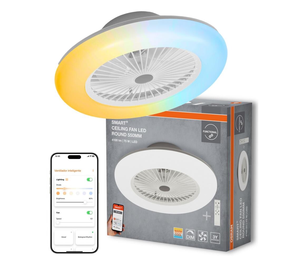 Osram - LED Stmív. stropní svítidlo s látorem SMART+ LED/75W/230V Wi-Fi +DO 4099854472824