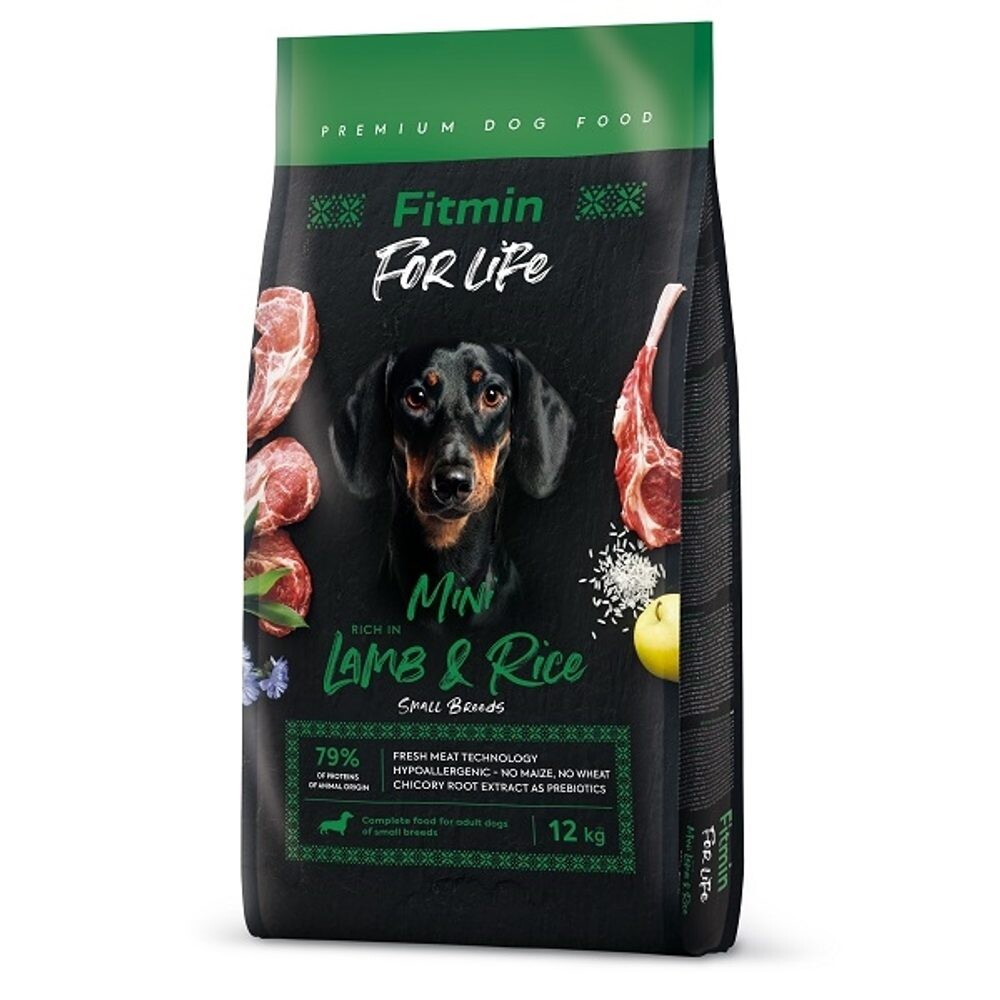 Expirace 21.1. 2026: Fitmin Dog For Life Lamb & Rice Mini 12 kg Expirace 21.1. 2026: Fitmin Dog For Life Lamb & Rice Mini 12 kg