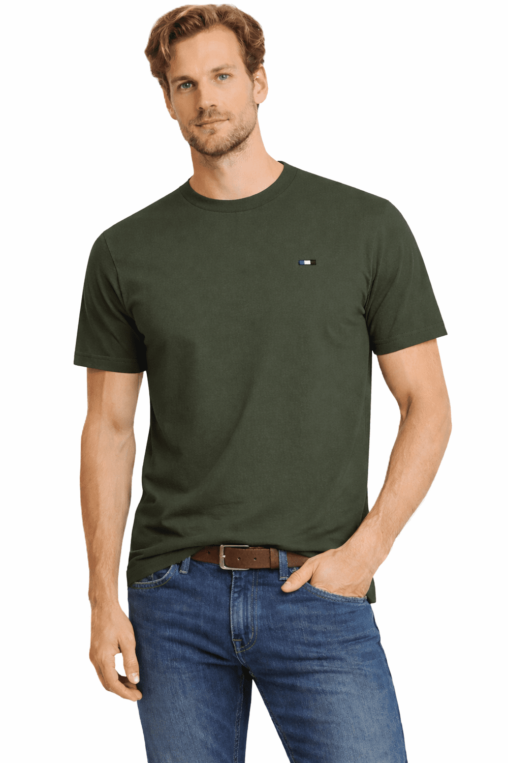 Pánské triko Carpocap Khaki