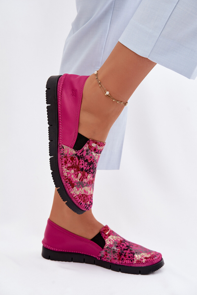 Dámské kožené slip-on boty Maciejka