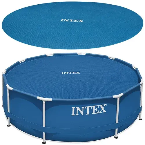 Solární kryt na zahradní bazén Intex 28013 – průměr 457 cm