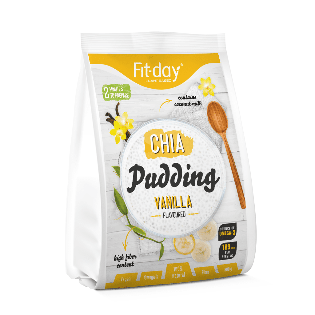 Fit-day Chia Pudink - Vanilka 800 g