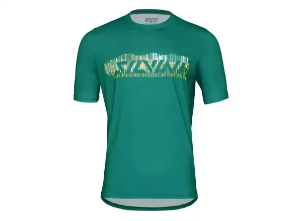 Silvini Denno pánský volný dres krátký rukáv Olive Tiger vel. M