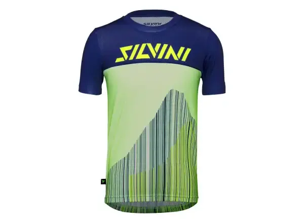 Silvini Denni dětský dres krátký rukáv Blue Green vel. 134-140