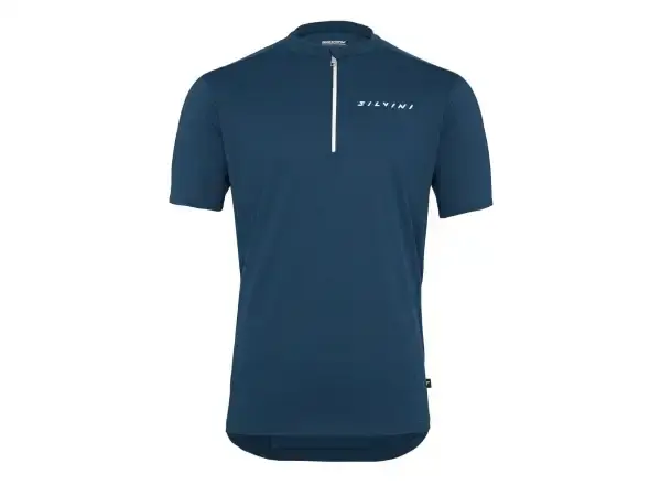 Silvini Naturno pánský dres krátký rukáv Navy/Black vel. L