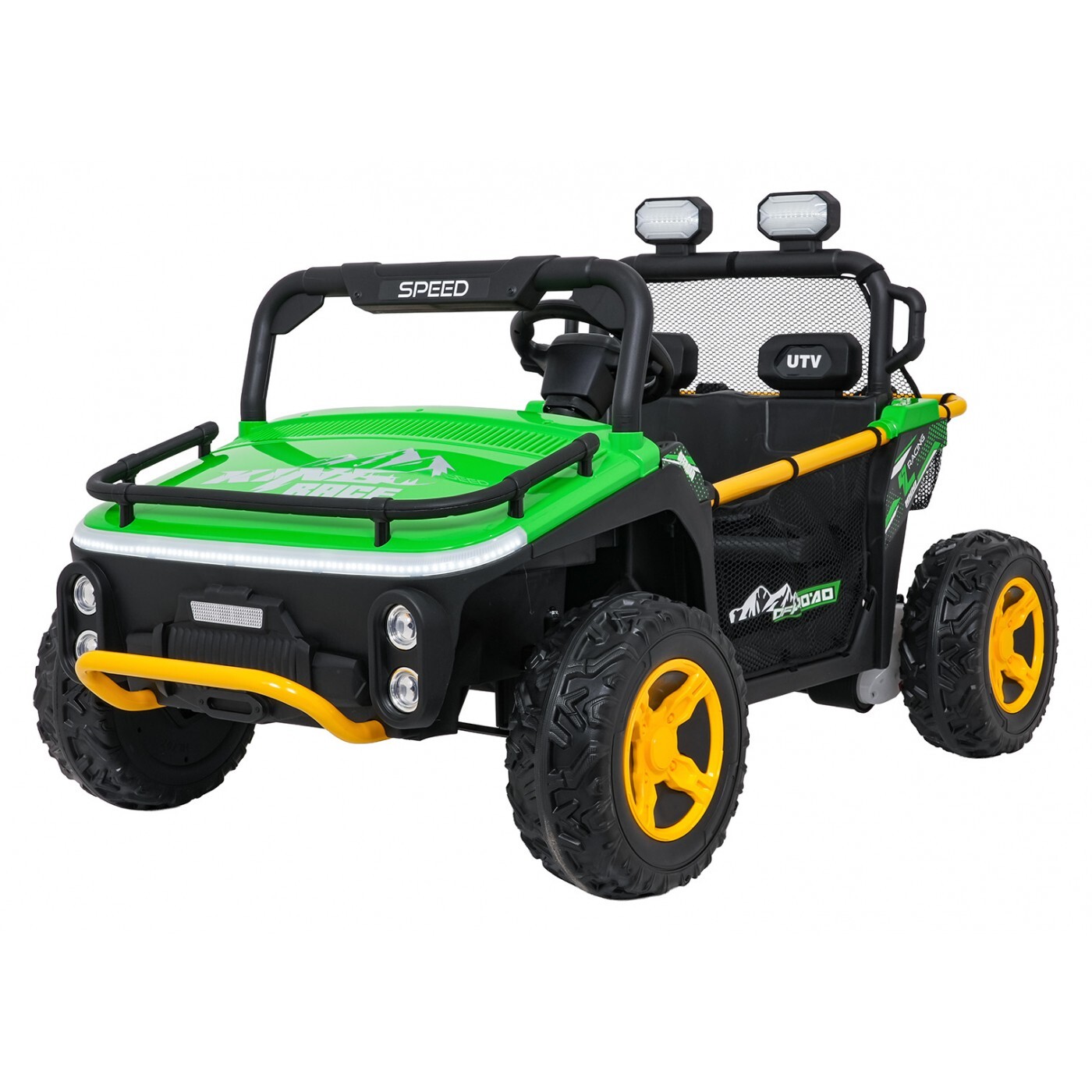mamido Dětské elektrické autíčko Buggy UTV Speed 24V zelené