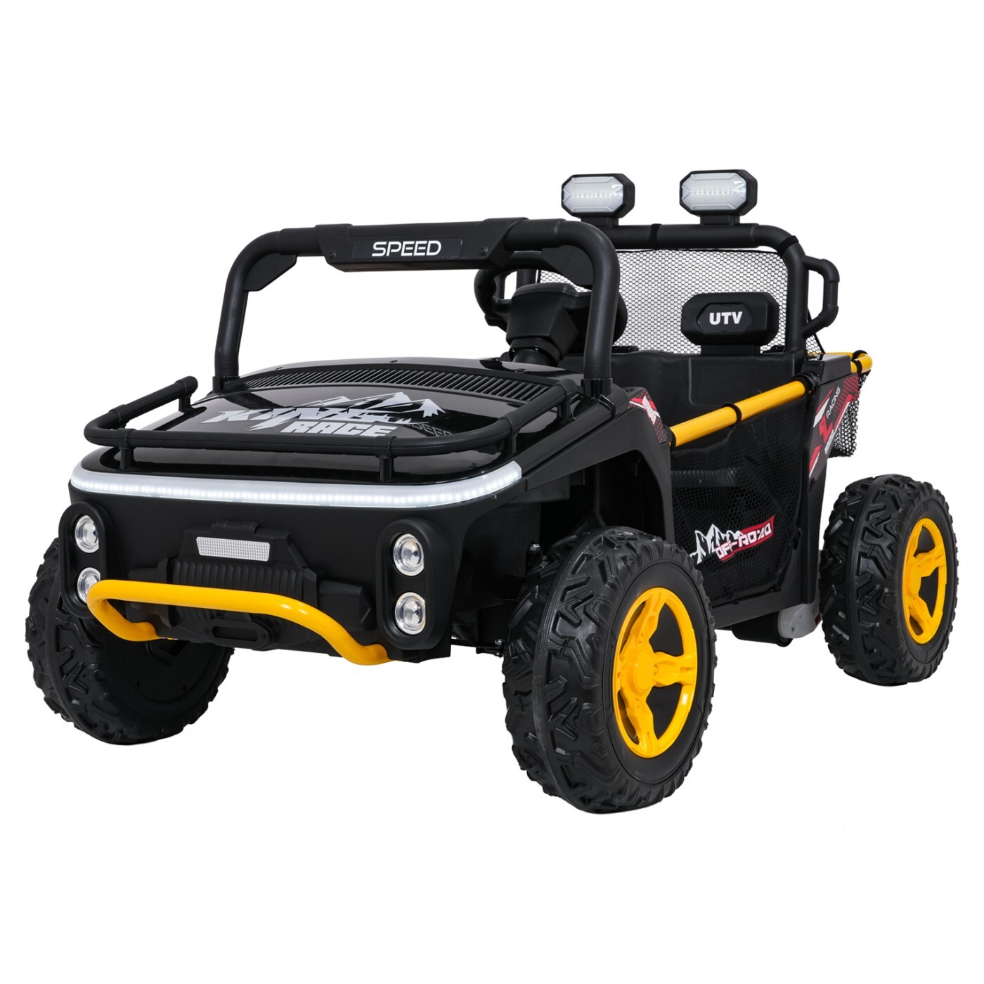 mamido Dětské elektrické autíčko Buggy UTV Speed 24V černé