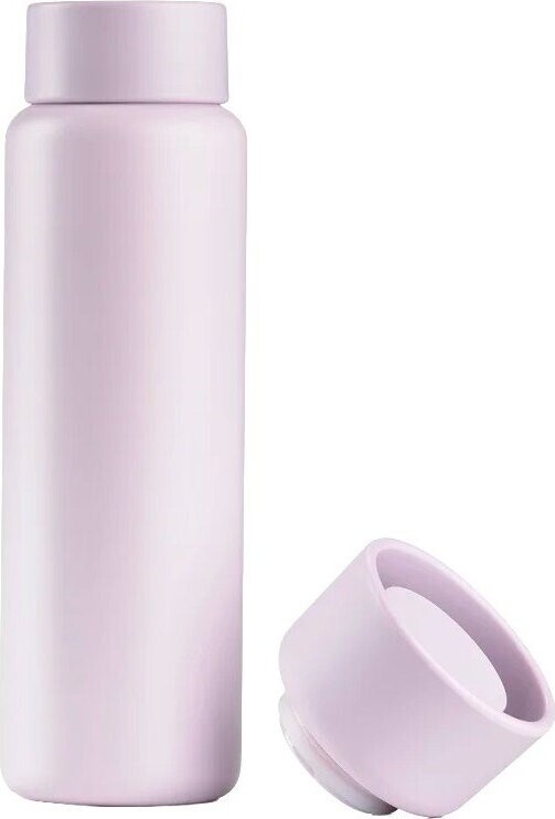 Světle růžový termo hrnek z nerezové oceli 650 ml Singles – Zone