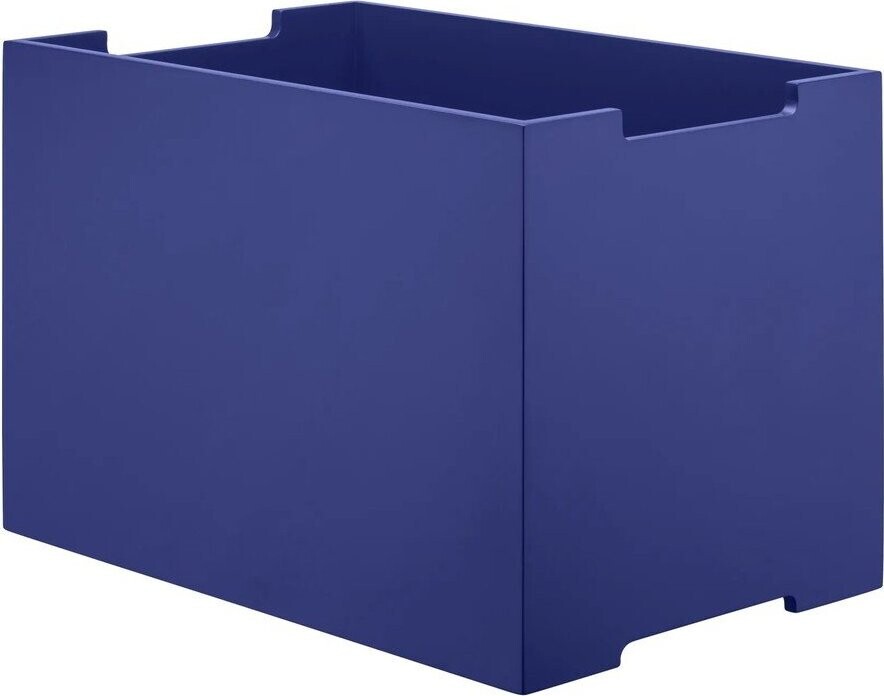 Modrý úložný box 25x39x27 cm Kasane L – Blomus