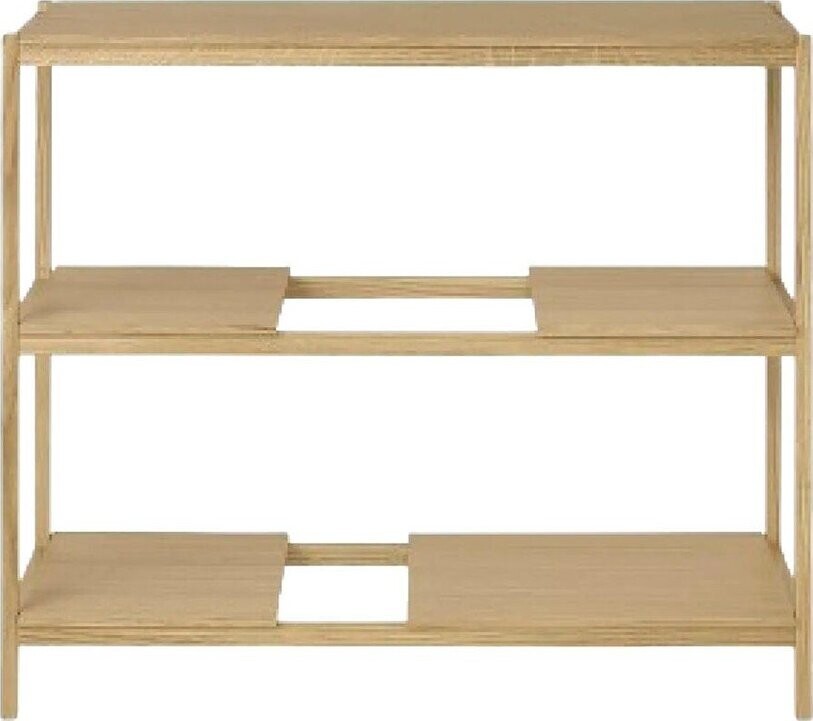 Regál v dekoru dubu v přírodní barvě 105x92x40 cm Sukoya – Blomus