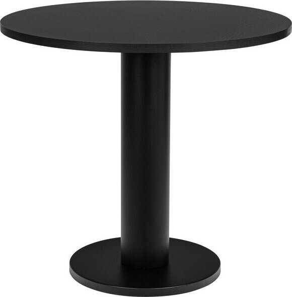 Kulatý jídelní stůl s deskou v dubovém dekoru ø 80 cm Sool – noo.ma