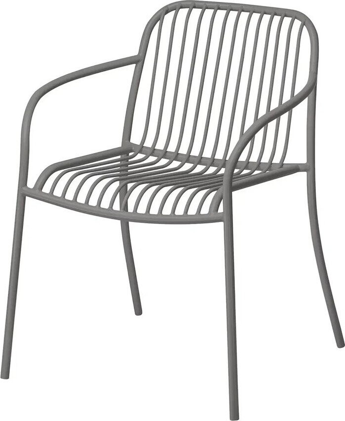Šedá kovová zahradní židle Yua Wire – Blomus