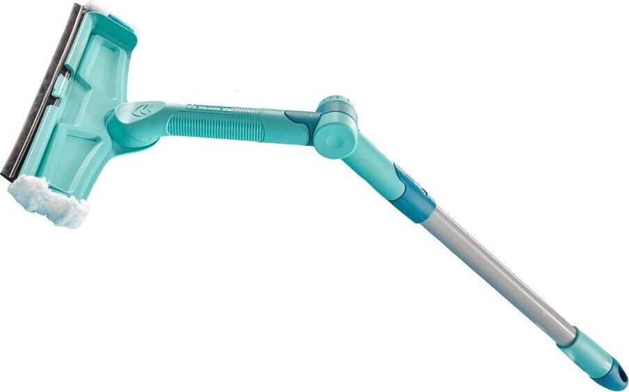 Zelená teleskopická okenní stěrka 71 cm 4in1 FlexReach – LEIFHEIT