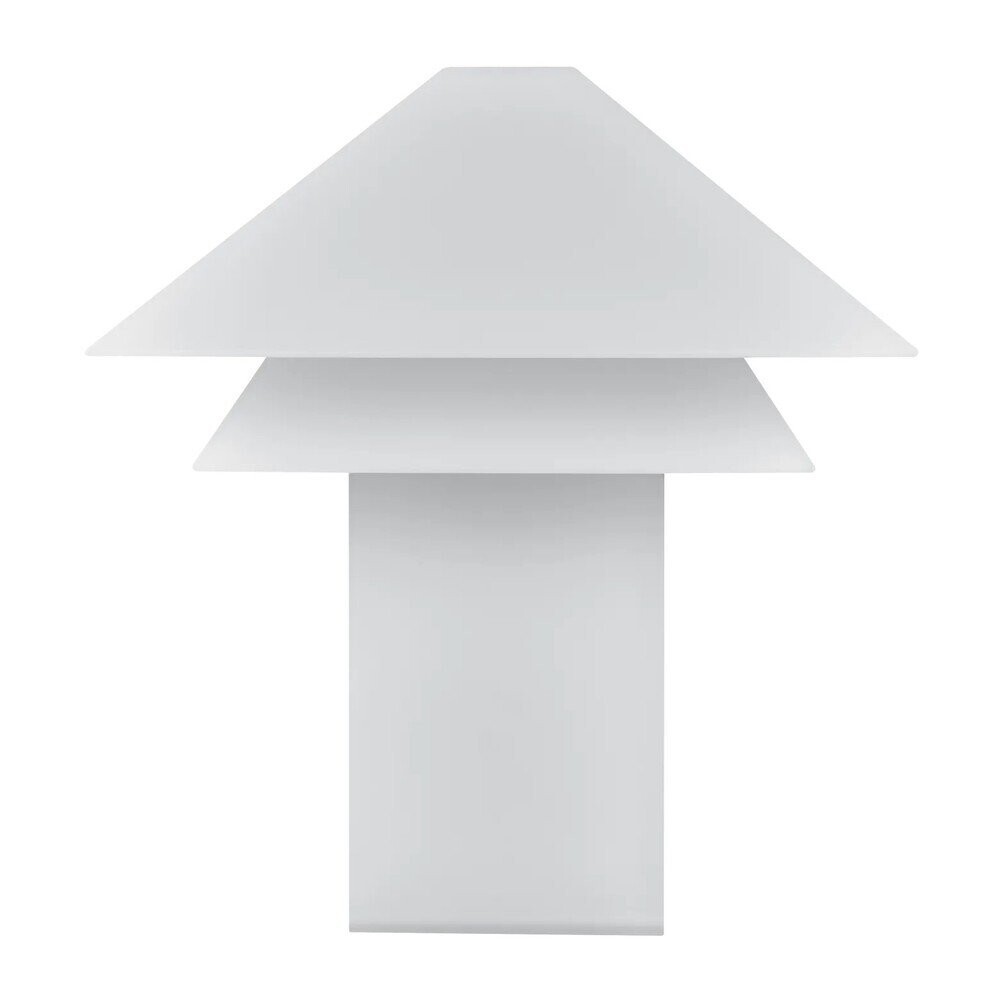 Bílá LED stmívatelná stolní lampa s kovovým stínidlem (výška 33,5 cm) Sanaka – Blomus