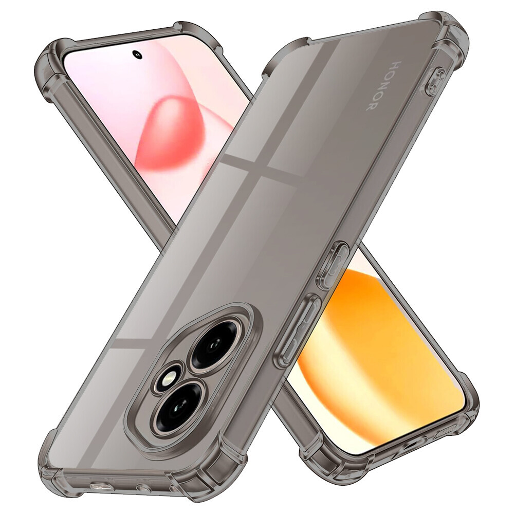 Kryt Techsuit Shockproof Clear Silicone Honor 600 Lite kouřově černý