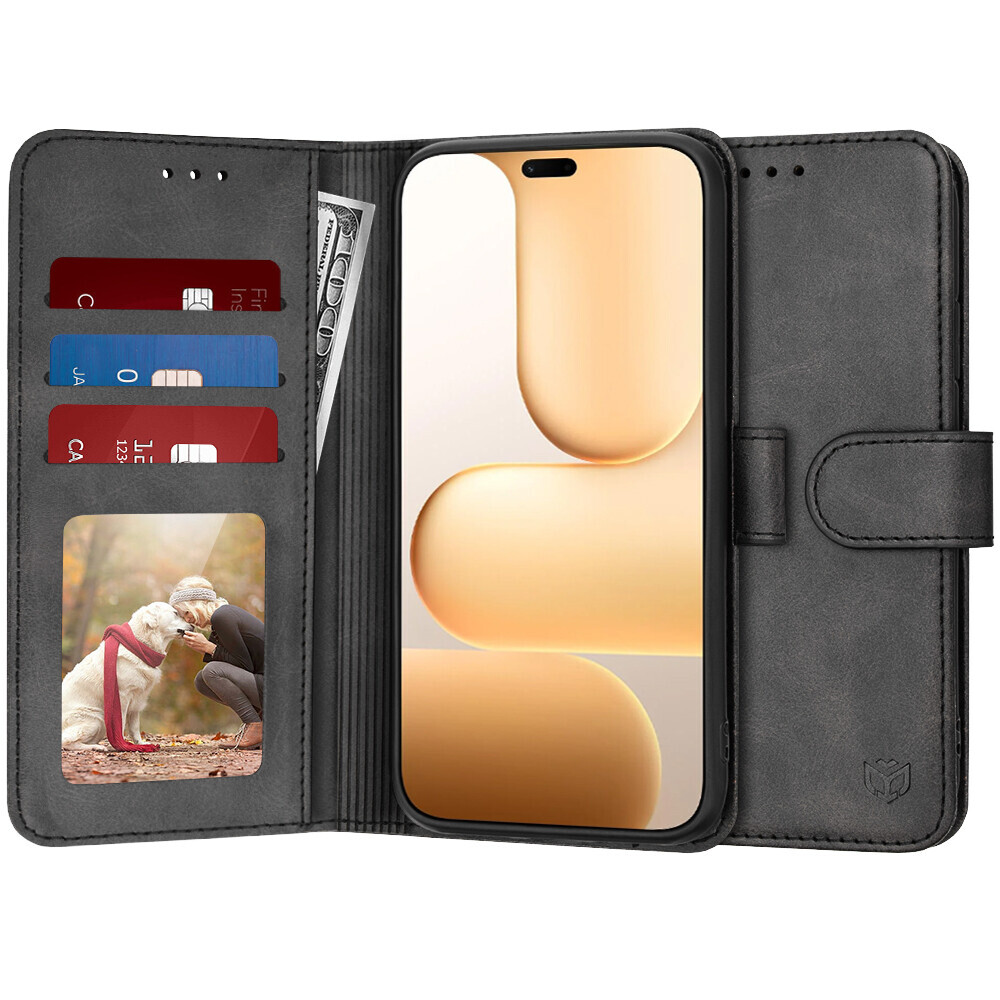 Knížkové pouzdro Techsuit Diary Book pro Honor 600 Lite černé