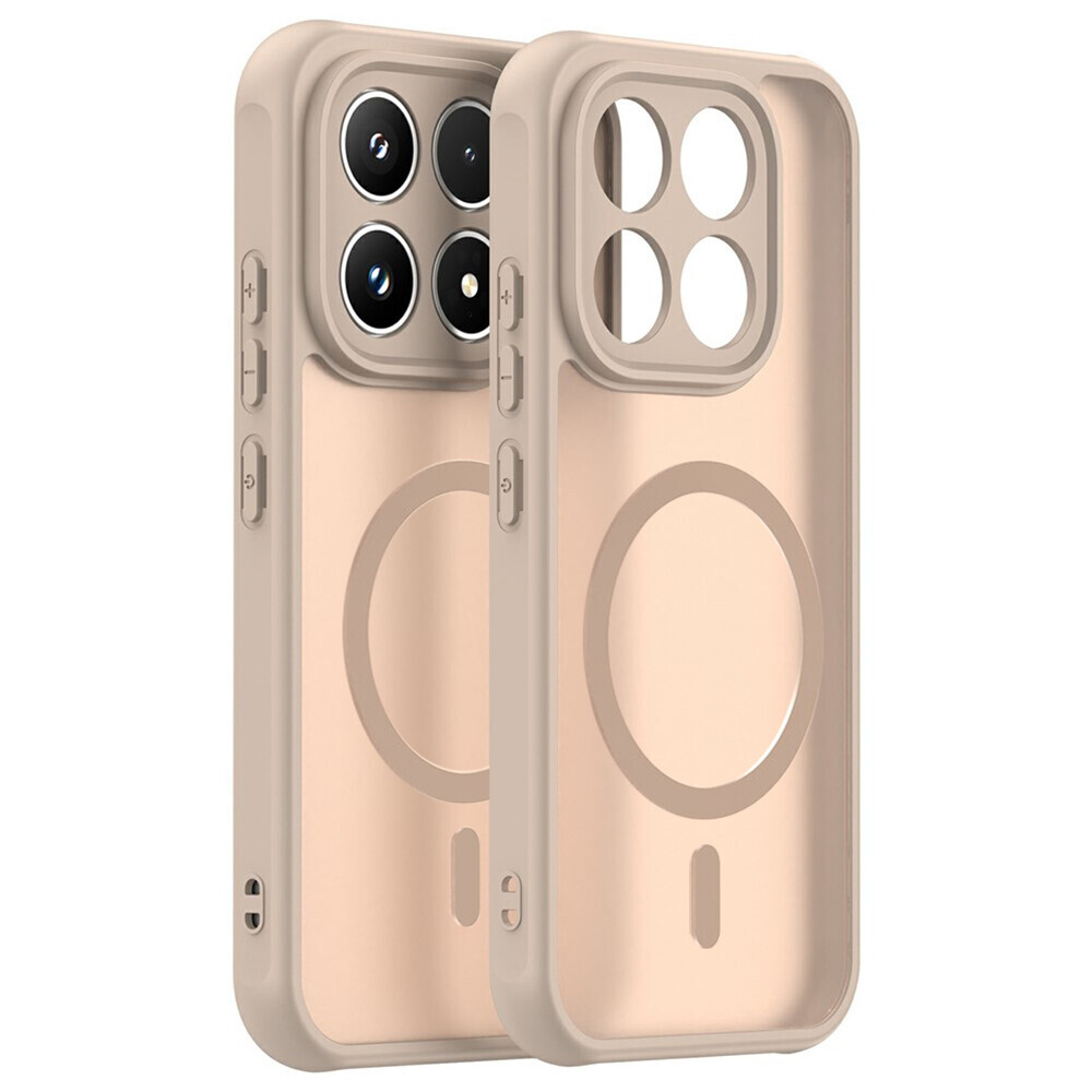 Kryt Techsuit HaloFrost II MagSafe pro Xiaomi 17 zlatý