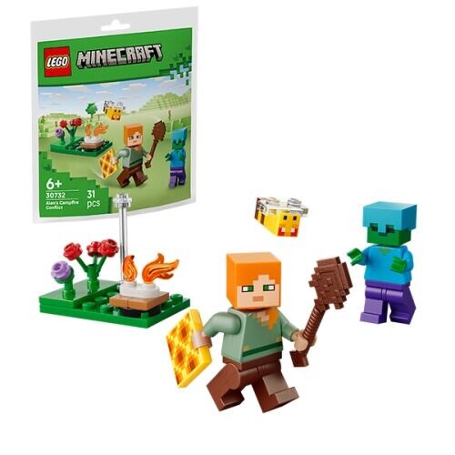 LEGO® Minecraft® 30732 Alex a konflikt u táboráku