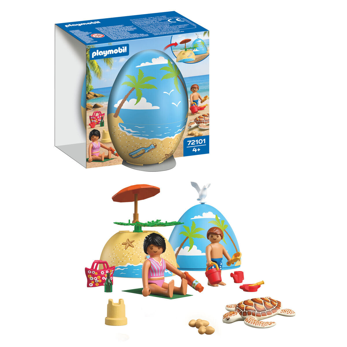 Playmobil Play Egg: Dovolená na pláži