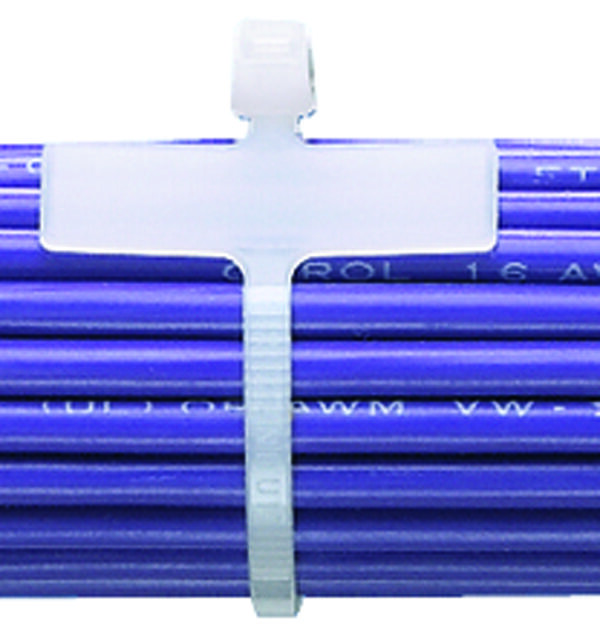 Panduit Plm1M-M. Cable Tie, Marker/wrap, 99Mm L, Nylon, Natural, 18Lb, Pk1000